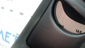 Center pillar trim, upper belt, right, Mercedes W167 GLE 350 450 20-26, black Alcantara, worn