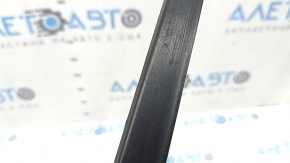 Left windshield molding VW Tiguan 18-24 black matte, scratches, tear