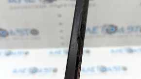 Right windshield molding VW Tiguan 18-24 black matte, scratches, tear