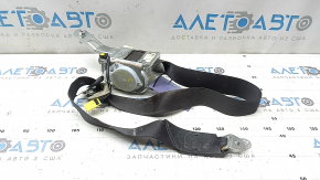 Driver's seat belt with squib for Acura ILX 13-13, black, dry-cleanable, rust