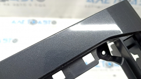 VW Tiguan 18-21 gearshift pad without Start-Stop button, with 4Motion pad, graphite, scratches, broken fasteners