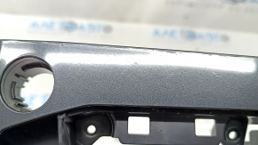 VW Tiguan 18-21 gearshift pad without Start-Stop button, with 4Motion pad, graphite, scratches, broken fasteners