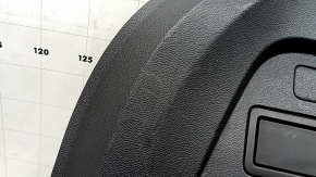 Left arch trim for VW Tiguan 18-19, black, for 3 rows, with rear seat folding lever, without grille, scratches