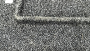 Front left fabric trunk mat for VW Tiguan 18-24, black, for 3 rows, cracked, needs cleaning