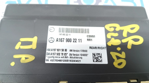 Rear right seat control unit Mercedes W167 GLE 350 450 20-23