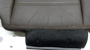 Rear seat cushion, 2nd row, left, Mercedes W167 GLE 350 450 20-23, brown leather, for 3 rows, for cleaning