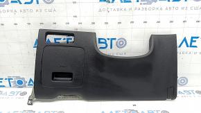 Black driver's knee pad for Hyundai Santa FE 21-23