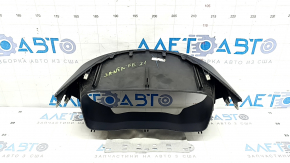 The instrument panel frame for Hyundai Santa FE 19-23 is black, without the steering column frame