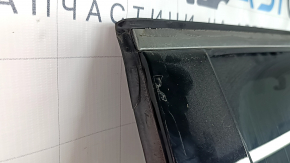 Rear left door assembly Hyundai Santa FE 19-23 under the curtain, tinted, graphite T2G, chrome handle, dent, torn seal