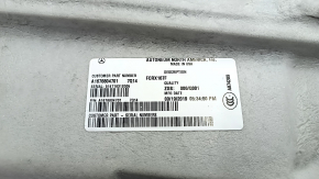 Rear floor covering Mercedes W167 GLE 350 450 20-23 dark gray, under 3 rows, for cleaning