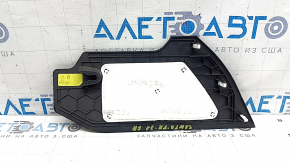 Side lower right center console trim Hyundai Santa FE 21-23 black, scratches