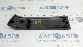 Rear left seat center trim, 2nd row, Mercedes W167 GLE 350 450 20-23, brown, scratches