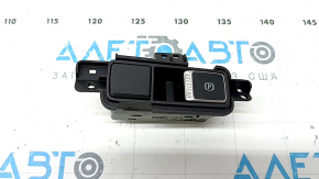 Parking button Hyundai Santa FE 21-23 black with chrome