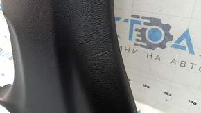 Lower left center pillar trim Honda CRV 17-22 black, scratches
