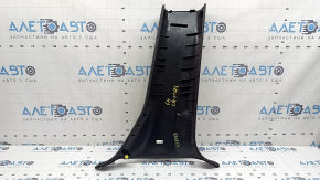 Lower left center pillar trim Honda CRV 17-22 black, scratches
