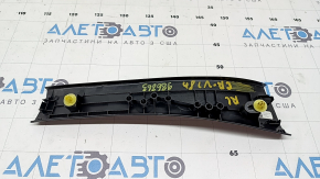 Rear left door sill trim Honda CRV 17-22 black, scratches