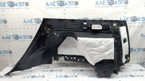 Left arch trim for Honda CRV 20-22 hybrid, black, worn, broken fasteners