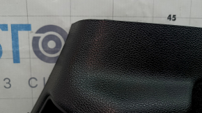 Right arch trim for Honda CRV 20-22 hybrid, black, for subwoofer, needs cleaning, dented, worn, mesh fasteners are torn off