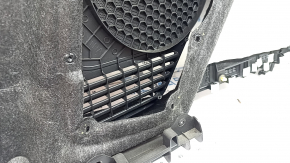 Right arch trim for Honda CRV 20-22 hybrid, black, for subwoofer, needs cleaning, dented, worn, mesh fasteners are torn off
