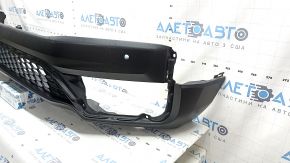Front bumper lip Honda CRV 20-22 structure, for parking sensors, non-standard holes, cracked