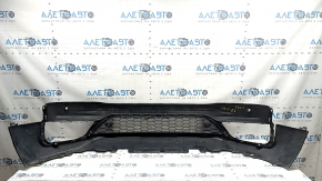 Front bumper lip Honda CRV 20-22 structure, for parking sensors, non-standard holes, cracked