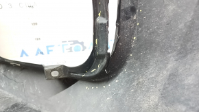Front bumper lip Honda CRV 20-22 structure, for parking sensors, non-standard holes, cracked