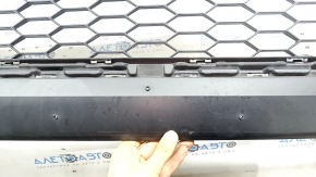 Front bumper lip Honda CRV 20-22 structure, for parking sensors, non-standard holes, cracked