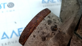 Rear differential gearbox VW Tiguan 18-21 159k, with block, rusty, torn silent blocks, broken ear