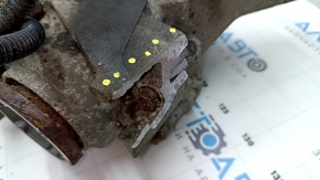 Rear differential gearbox VW Tiguan 18-21 159k, with block, rusty, torn silent blocks, broken ear
