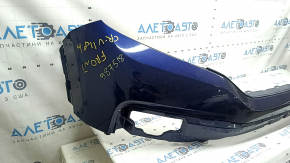 Front bumper bare Honda CRV 20-22 blue, scratches