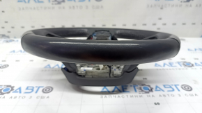 Naked steering wheel Honda CRV 20-21 hybrid leather, black, heated, with rear pad, scratches