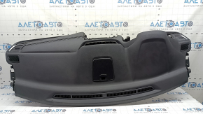 Front dashboard panel with AIRBAG Honda CRV 20-22 black, with deflectors