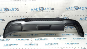 Lower rear bumper trim Hyundai Santa FE 21-23 XRT, graphite structure, scratches