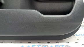 Door trim, front left, Honda CRV 17-22, black and gray, armrest and insert, gray leather, molding under the tree, under the seat memory, scratches