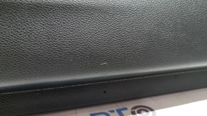 Door trim, front right card, Honda CRV 17-22, black and gray, armrest and insert, gray leather, wood molding, scratches