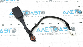 Driver's seat belt latch Hyundai Santa FE 19-23 black, with sensor
