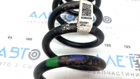 Rear left spring Hyundai Santa FE 21-23 AWD without panoramic windows, stiffness, white, green, blue