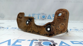 The rear bumper reinforcement mount, left, Hyundai Santa FE 21-23, is rusty