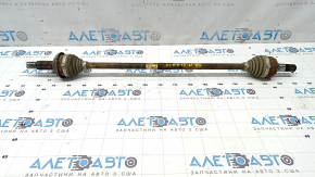 The rear left half shaft of the Hyundai Santa FE 21-23 AWD is rusty