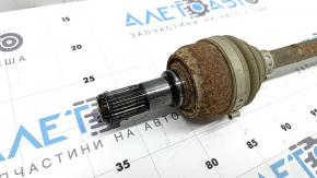The rear right half shaft of the Hyundai Santa FE 21-23 AWD is rusty