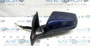 Left side mirror assembly Honda CRV 17-22 9 pins, turn signal, BSM, heated, blue, in glue