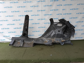 Quarter wing rear right Ford Escape MK4 20-26 sawed off, with central pillar, graphite, painted 0.15-0.2, butts