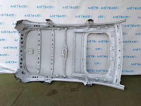 Metal roof of Honda CRV 17-22 EX under the sunroof, sawed off, dented, bumps