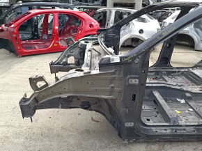 Front left quarter panel Hyundai Santa FE 21-23 on the body, graphite, bumps