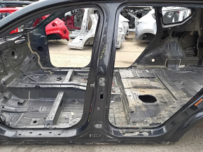 Central left body pillar Hyundai Santa FE 21-23 on the body, dent