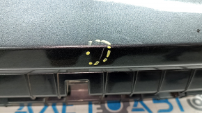 Rear bumper bare upper part Hyundai Santa FE 21-23 graphite, scratch, cracks in fasteners