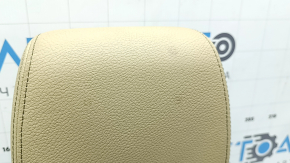 Front left headrest BMW 3 F30 4d 12-18, beige leather, dry-cleanable
