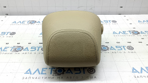 Front left headrest BMW 3 F30 4d 12-18, beige leather, dry-cleanable