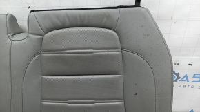 Left rear seat cushion for Honda CRV 20-22, grey leather, dry-cleanable