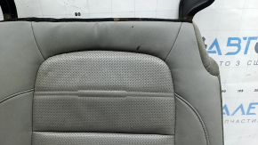 Right rear seat cushion for Honda CRV 20-22, grey leather, dry-cleanable